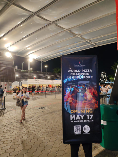 Human Billboard Marketing Activation for Vincenzo Capuano @ One Raffles Place & Stadium