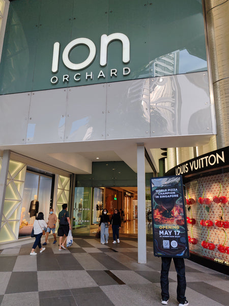 Human Billboard Marketing Activation for Vincenzo Capuano @ One Raffles Place & Stadium