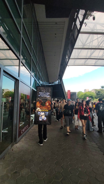 Human Billboard Marketing Activation for Vincenzo Capuano @ One Raffles Place & Stadium