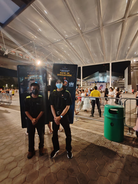 Human Billboard Marketing Activation for Vincenzo Capuano @ One Raffles Place & Stadium