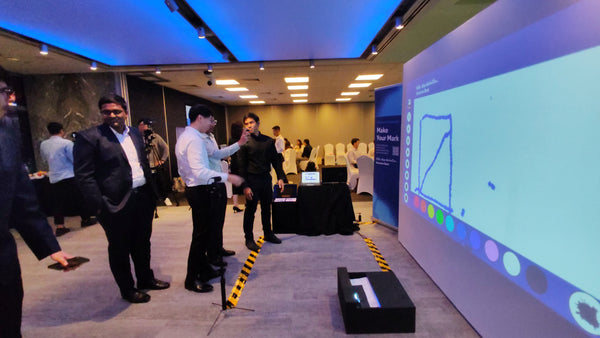 Interactive Graffiti @ Deutsche Bank