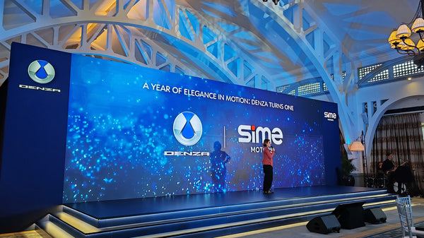 Sime Motors Denza Sand Art Performance 2025 @ Clifford Pier