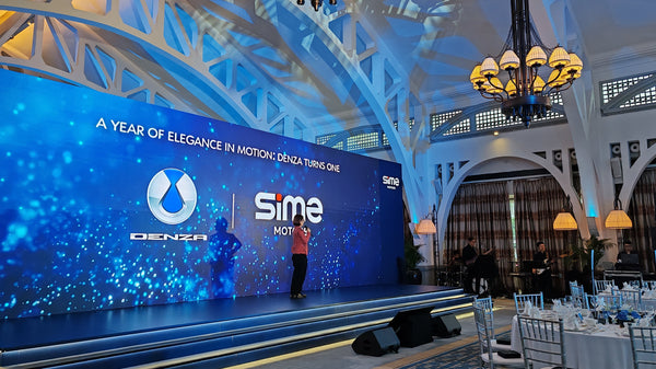 Sime Motors Denza Sand Art Performance 2025 @ Clifford Pier