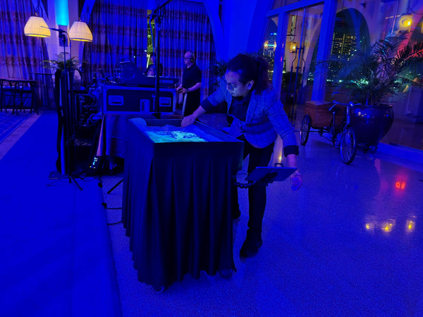 Sime Motors Denza Sand Art Performance 2025 @ Clifford Pier