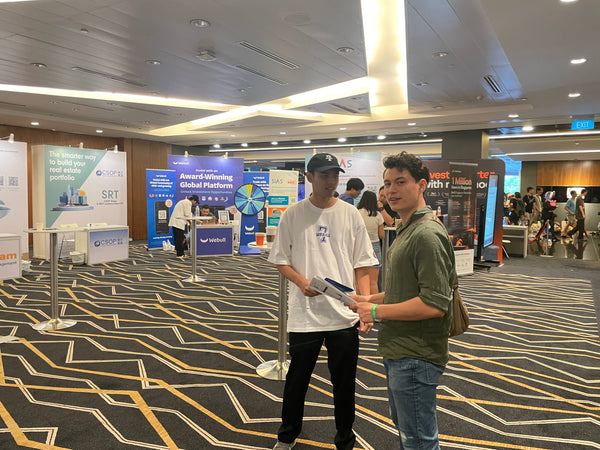 Webull Booth @ CGS Conference