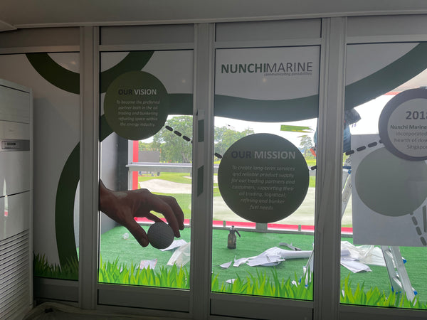 Nunchi Marine Viewing Gallery Set Up @ HSBC Women's Championship