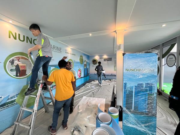 Nunchi Marine Viewing Gallery Set Up @ HSBC Women's Championship