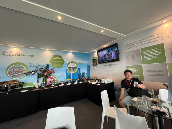 Nunchi Marine Viewing Gallery Set Up @ HSBC Women's Championship