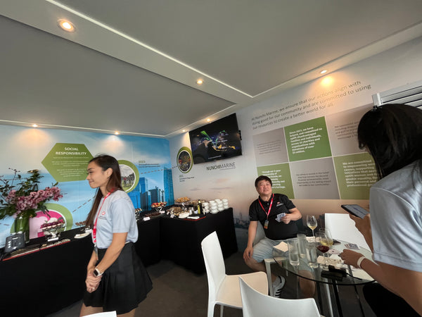 Nunchi Marine Viewing Gallery Set Up @ HSBC Women's Championship