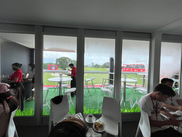 Nunchi Marine Viewing Gallery Set Up @ HSBC Women's Championship