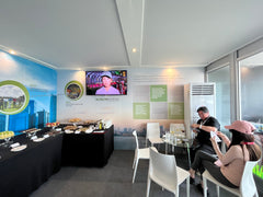 Nunchi Marine Viewing Gallery Set Up @ HSBC Women&#39;s Championship