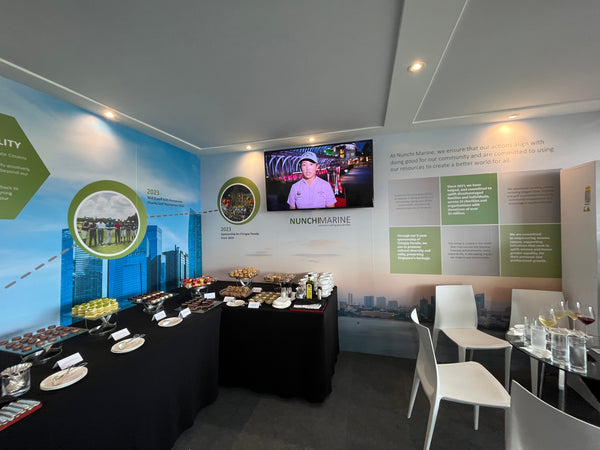 Nunchi Marine Viewing Gallery Set Up @ HSBC Women's Championship