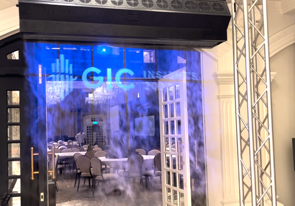 GIC Insights Event 2022 - Fog Wall