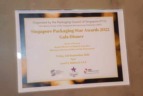 Singapore Packaging Star Awards 2022