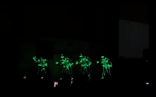 LED Dance Show @ St. Regis Hotel