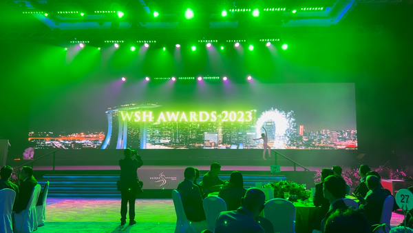 3D Mapping Interactive Dancers for WSH Awards 2023 @ Resorts World Sentosa