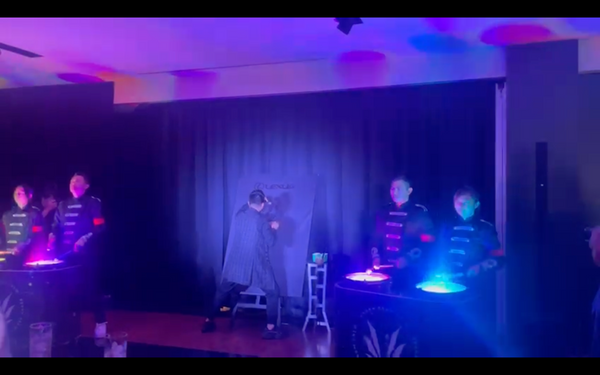 Glitter Speed Painter @ Lexus Car Launch