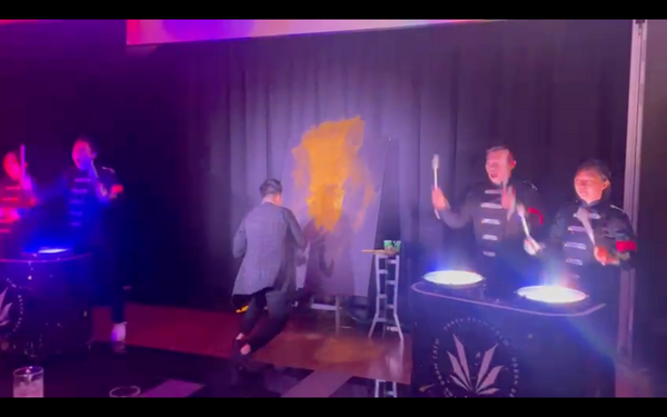 Glitter Speed Painter @ Lexus Car Launch