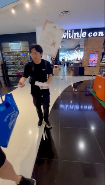 Human Billboard Marketing Activation for Bonia @ Northpoint City