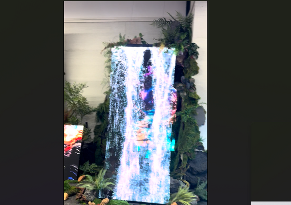 Holographic LED