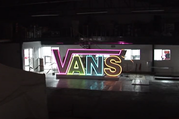 Giant Projection Mapping Prop Launch