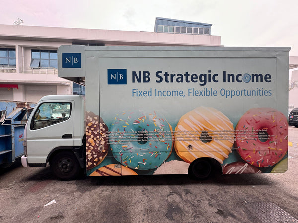 NB Strategic Income Marketing Truck @ OUE Sky