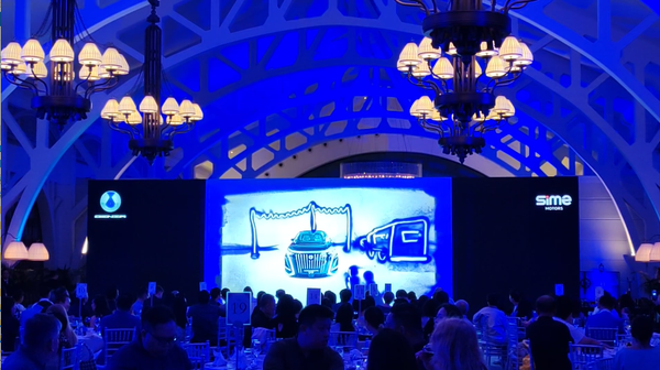 Sime Motors Denza Sand Art Performance 2025 @ Clifford Pier