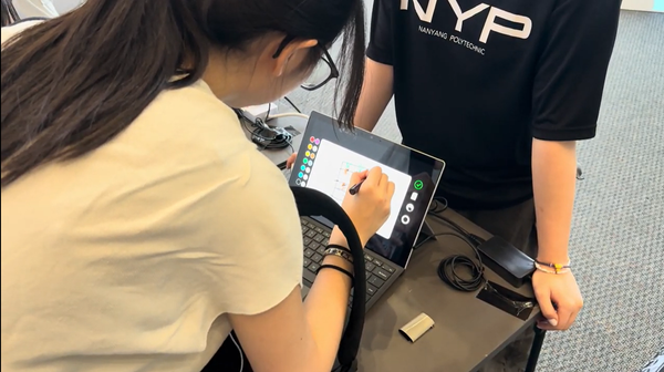 Interactive Doodle Graffiti Wall 2025 @ NYP Nanyang Polytechnic