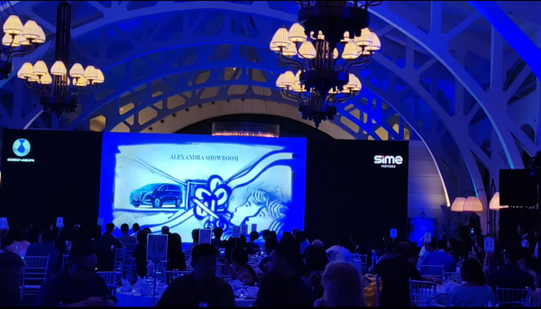 Sime Motors Denza Sand Art Performance 2025 @ Clifford Pier