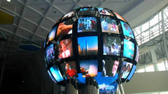 Globe Spherical LED Wall