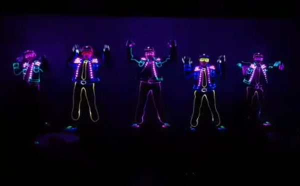 Multi Colour LED Tron Dance