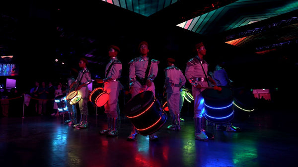 DBS D&D 2019 with LED Drumming @ MBS