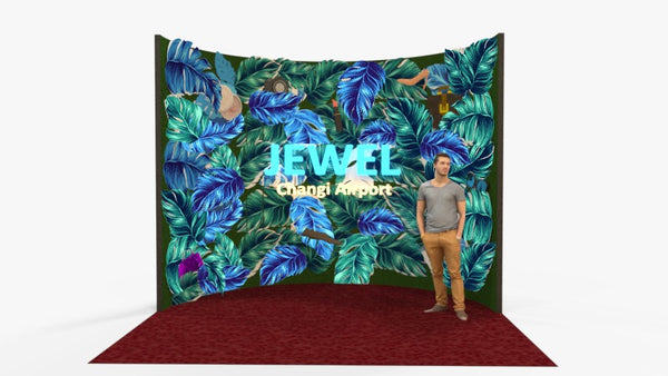 Jewel Changi Airport Booth Exhibition Booth Design | Ooffle