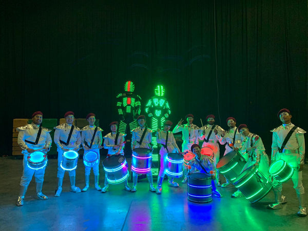 DBS D&D 2019 with LED Robots @ MBS | DBS D&D 2019 with LED Robots @ MBS
