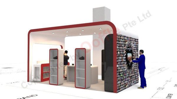 Canon Exhibition Booth 3D