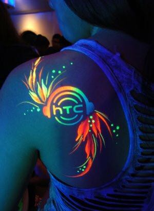 Glow in the Dark UV Tattoo