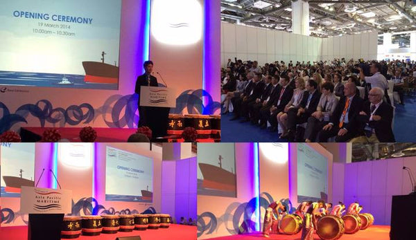 Asia Pacific Maritime Fair Opening Ceremony @ Marina Bay Sands Convention