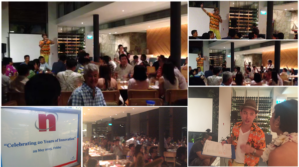 Nova's 20th Anniversary Corporate Dinner @ Tanjong Beach Club | Nova's 20th Anniversary Corporate Dinner @ Tanjong Beach Club