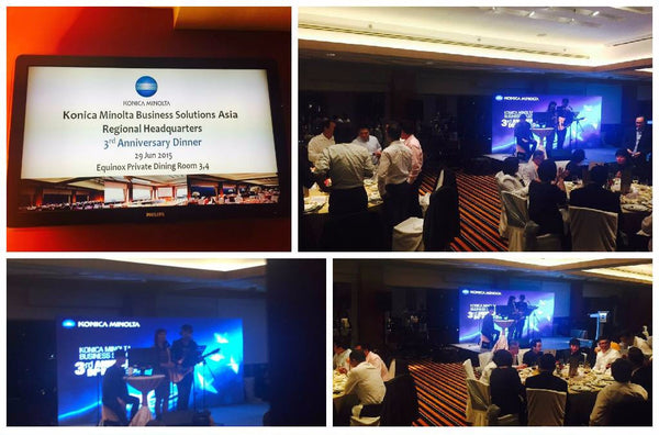 Konica Minolta Dinner @ Swissotel Equinox private dining | Konica Minolta Dinner @ Swissotel Equinox private dining