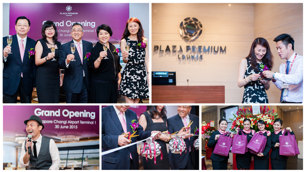 Opening of Plaza Premium Lounge @ Airport