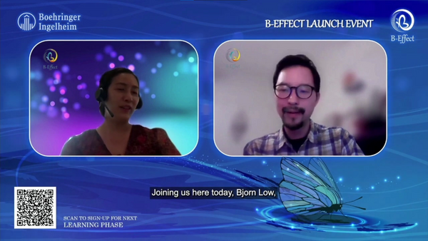 Virtual Live Stream B-Effect Boehringer Ingelheim