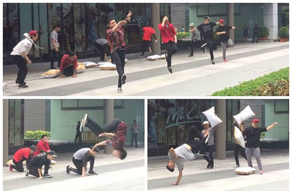 Flashmob Breakdancing at JEM Mall