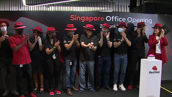 Redhat Office opening 2022 @ Raffles place