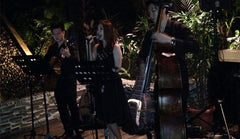 Jazz trio @ Au Jardin Petite Restaurant for Fine Dining VIP event