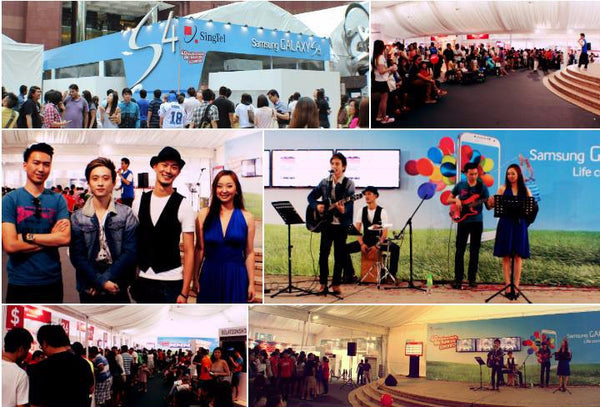 Samsung Galaxy S4 Launch @ Ngee Ann Civic Plaza