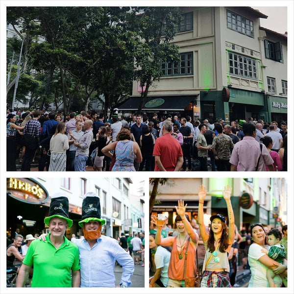 Guinness St Patrick Activation Campaign @ Holland V, Clarke Quay, Club Street, Boat Quay