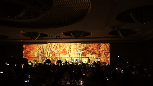 Wedding Immersive 3D Mapping Luxury @ Ritz Carlton