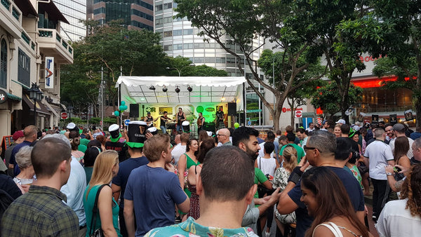 Guinness St Patrick Activation Campaign @ Holland V, Clarke Quay, Club Street, Boat Quay