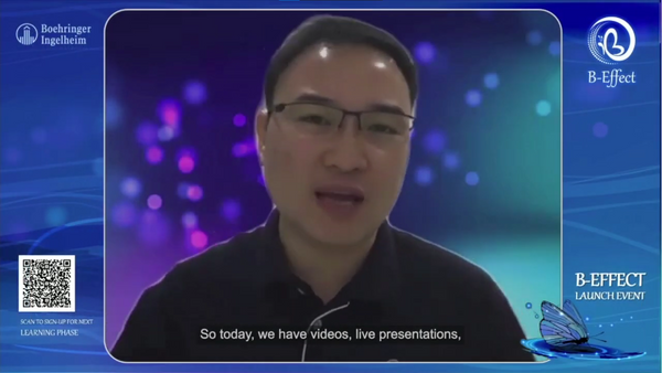 Virtual Live Stream B-Effect Boehringer Ingelheim