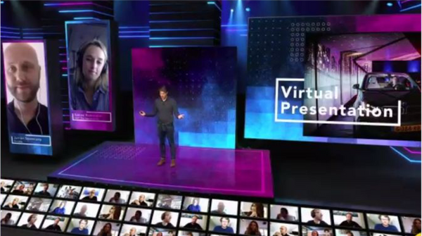 Virtual Stage in 3D Auditorium